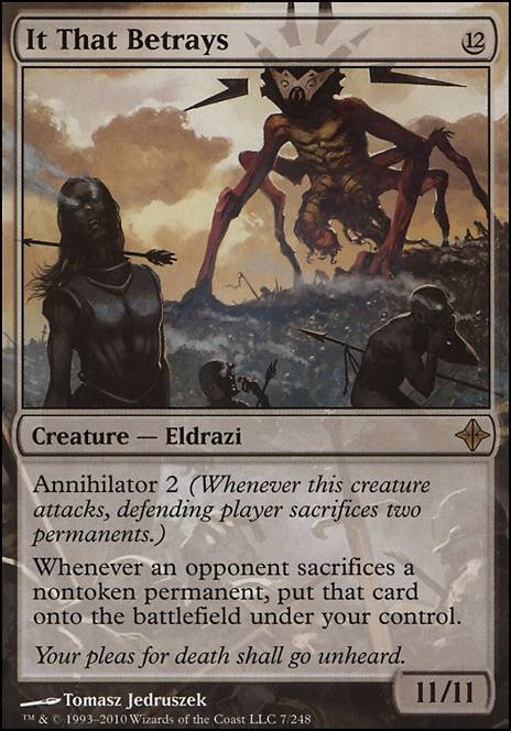 It That Betrays feature for Eldrazi Tokens