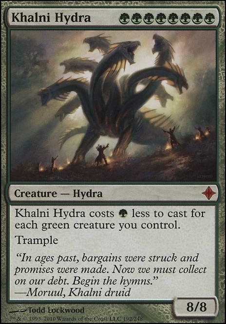 Khalni Hydra feature for huge creatures