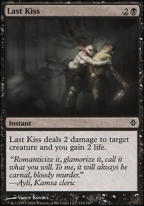 Featured card: Last Kiss