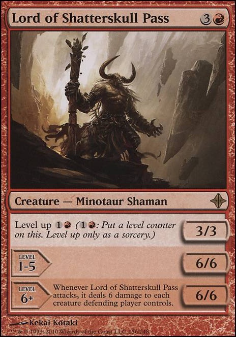 Lord of Shatterskull Pass feature for Minotaur