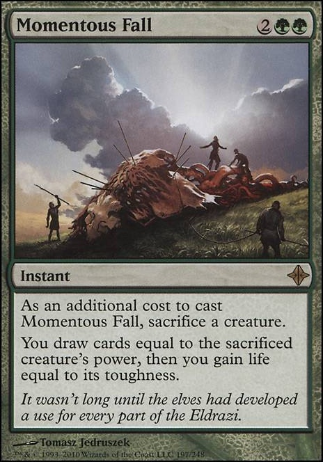 Featured card: Momentous Fall