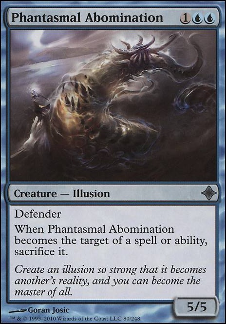 Featured card: Phantasmal Abomination