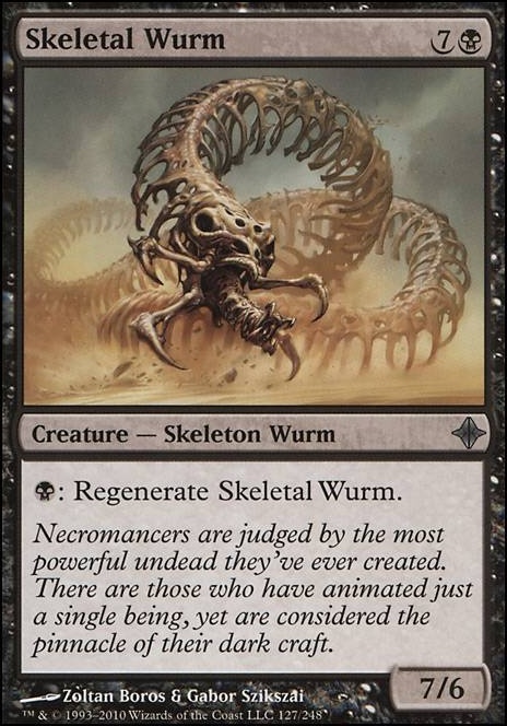 Featured card: Skeletal Wurm