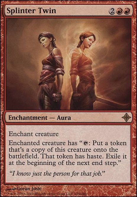 Splinter Twin feature for Grixis Twin Combo