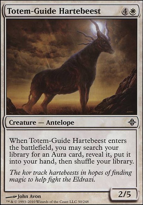 Featured card: Totem-Guide Hartebeest