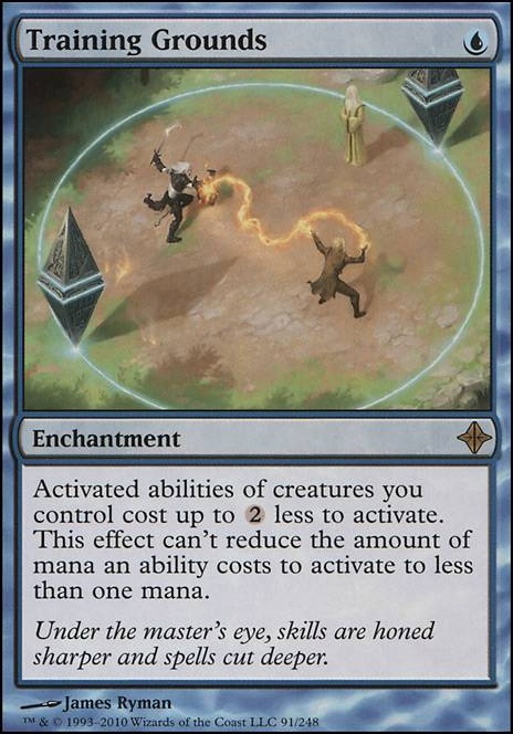 Training Grounds feature for Sliver overlord edh