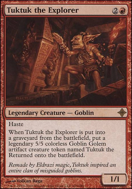 Featured card: Tuktuk the Explorer