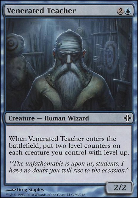 Venerated Teacher feature for Magic: The RPG (Level Up/Proliferate) *Updated!*