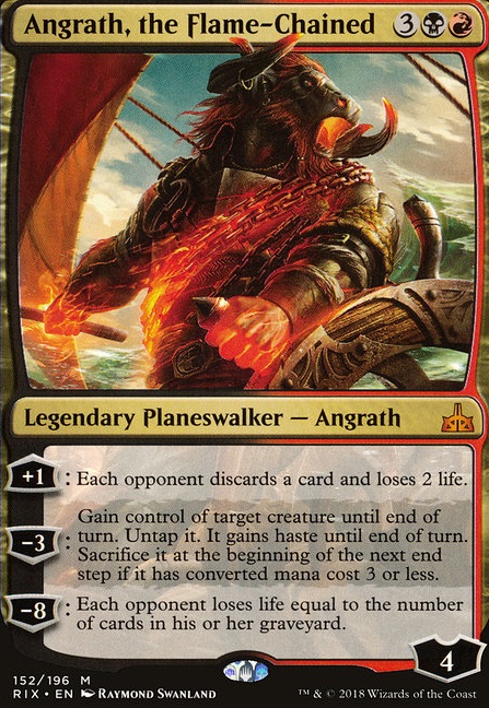 Angrath, the Flame-Chained feature for Deliver Unto the God Pharaoh