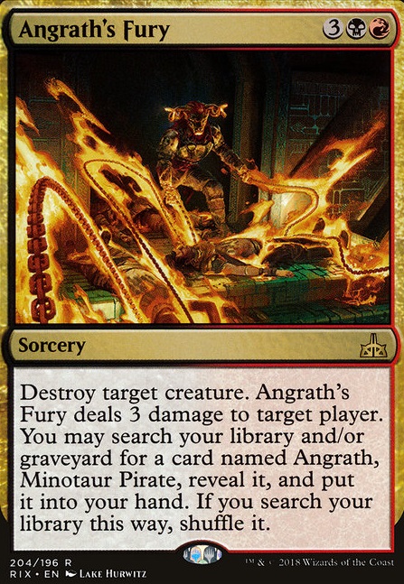 Featured card: Angrath's Fury