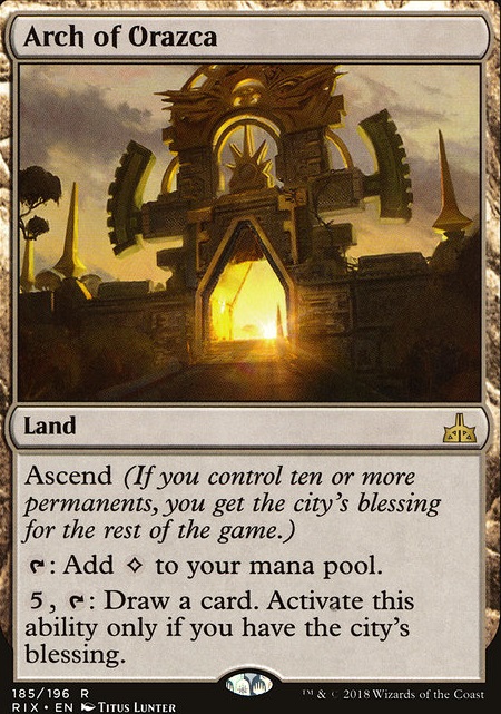 Featured card: Arch of Orazca