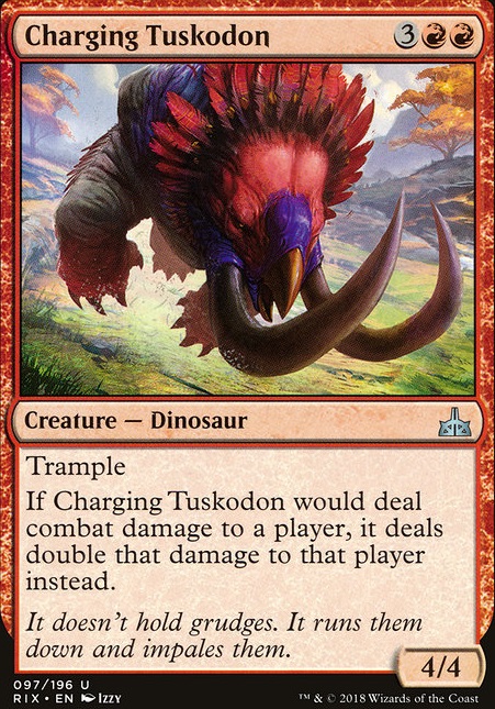 Charging Tuskodon feature for BIG STOMPY