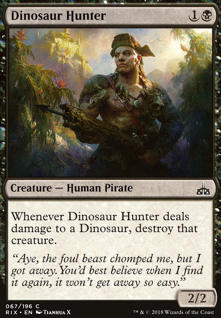 Featured card: Dinosaur Hunter
