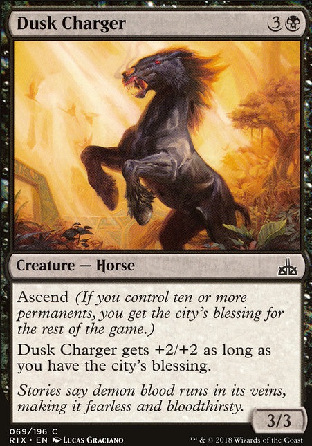 Dusk Charger feature for And Magic Makes It All Complete!