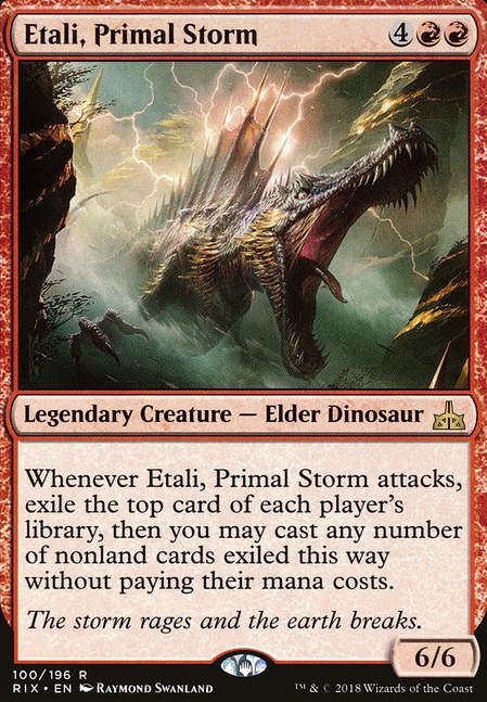 Commander: Etali, Primal Storm