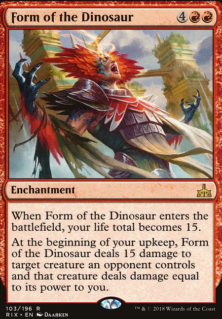Featured card: Form of the Dinosaur