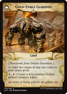 Featured card: Gold-Forge Garrison
