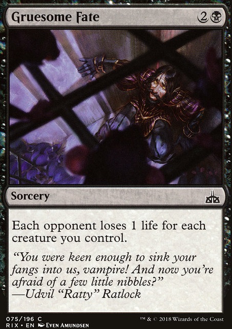 Featured card: Gruesome Fate