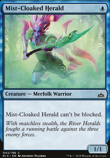 Featured card: Mist-Cloaked Herald