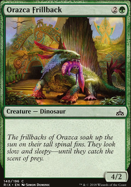 Featured card: Orazca Frillback