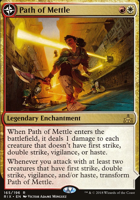 Path of Mettle feature for Nahiri/magnetic theft oathbreaker