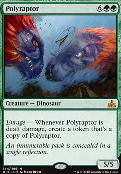 Polyraptor feature for Marisi's Marching Band [Goad EDH]