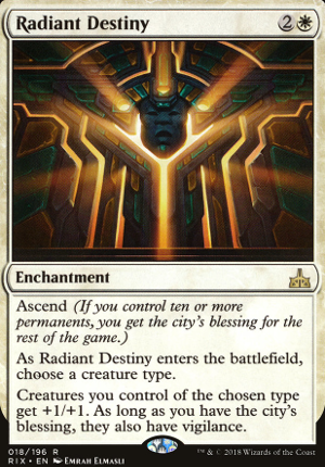 Featured card: Radiant Destiny