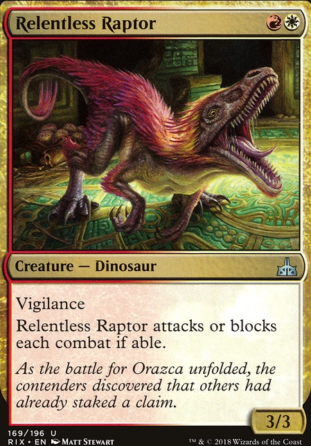 Featured card: Relentless Raptor