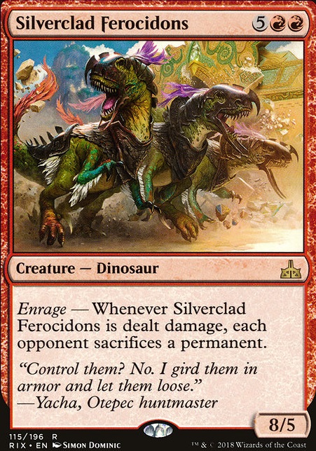 Silverclad Ferocidons feature for Angry Dinos