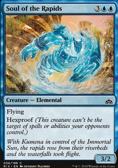 Soul of the Rapids feature for Blue "Dimir" Hexproof