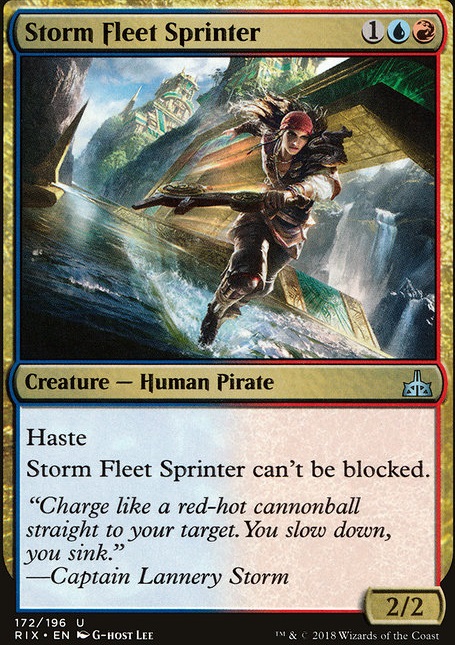 Storm Fleet Sprinter feature for The Pirates Who Don't Do Anything