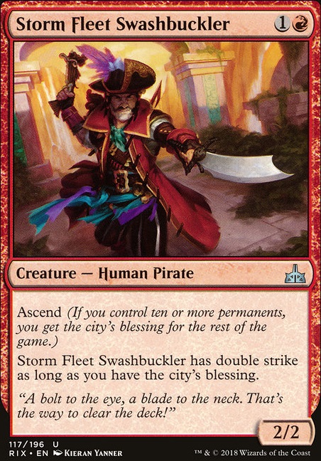 Featured card: Storm Fleet Swashbuckler