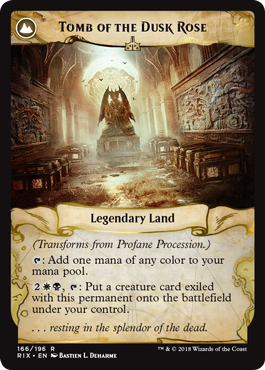 Featured card: Tomb of the Dusk Rose