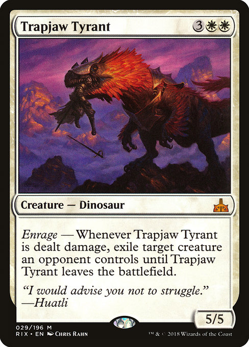Featured card: Trapjaw Tyrant