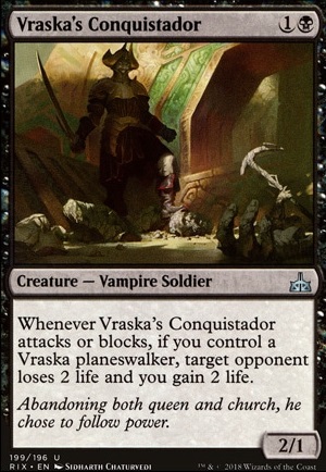 Featured card: Vraska's Conquistador