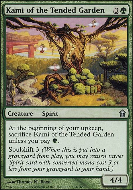 Featured card: Kami of the Tended Garden