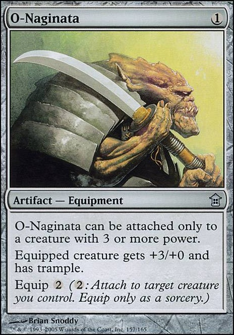 Featured card: O-Naginata