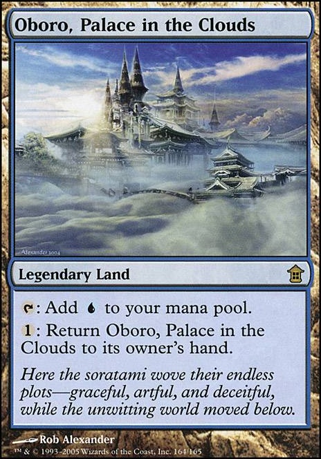 Oboro, Palace in the Clouds feature for Jhoira of the Ghitu EDH Competitive Multiplayer