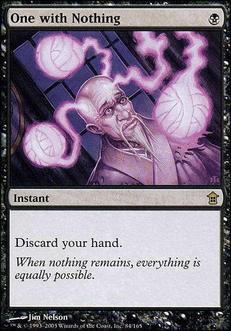 Featured card: One with Nothing