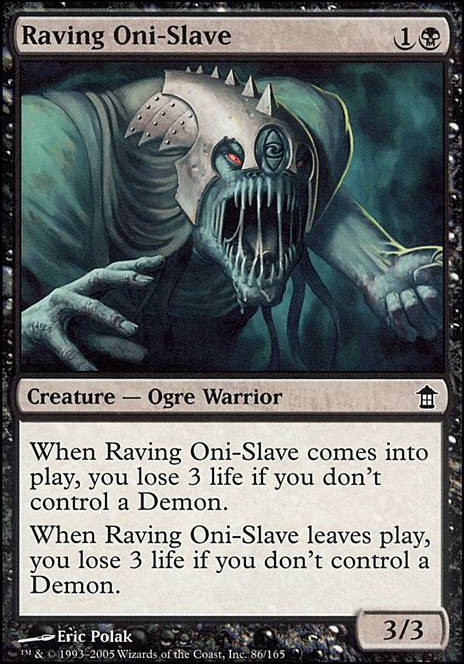 Featured card: Raving Oni-Slave