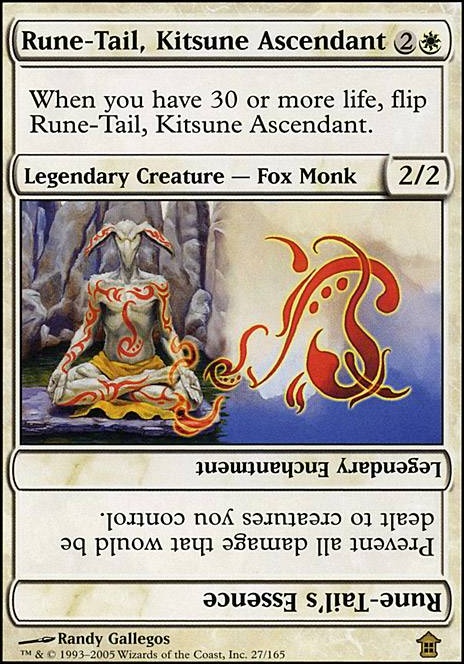 Rune-Tail, Kitsune Ascendant feature for Rune-Tail Life Gain