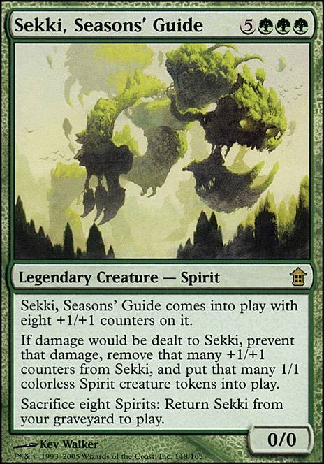 Commander: Sekki, Seasons' Guide