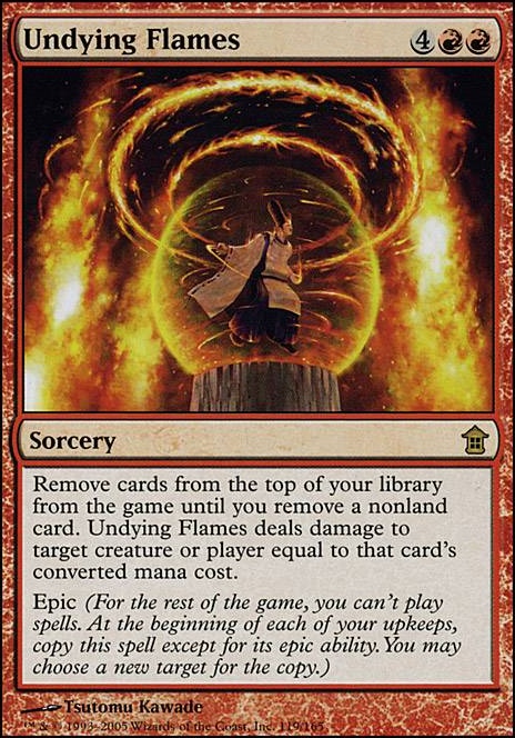 Featured card: Undying Flames