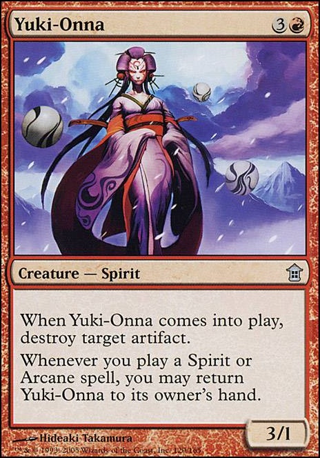 Yuki-Onna feature for Spirited Rage