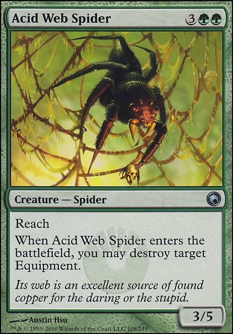 Featured card: Acid Web Spider