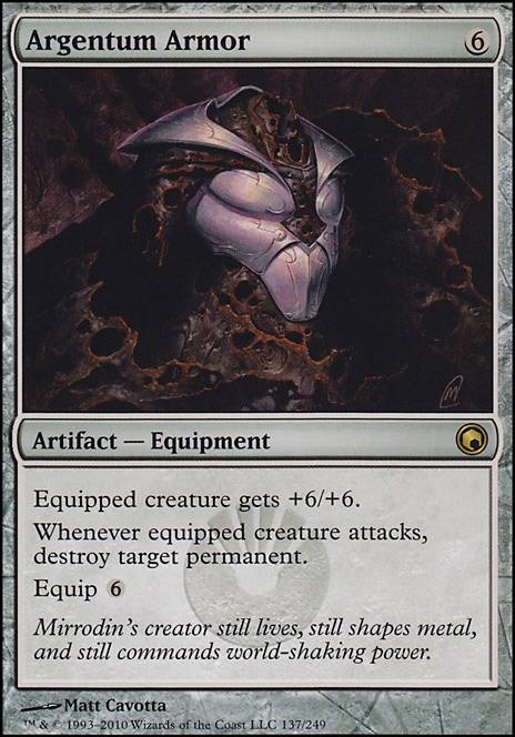 Featured card: Argentum Armor