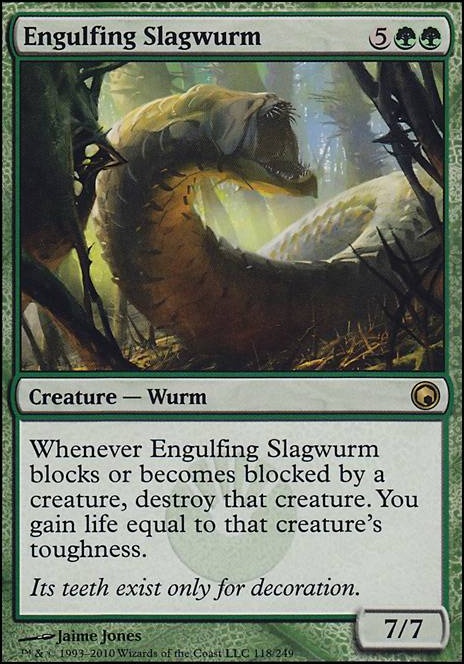 Engulfing Slagwurm feature for Big Creature Go Squish
