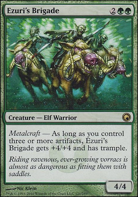 Featured card: Ezuri's Brigade