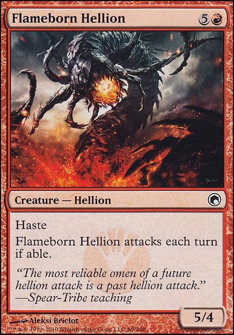 Featured card: Flameborn Hellion