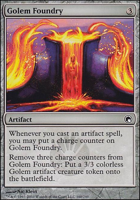 Golem Foundry feature for $20 Challenge Deck